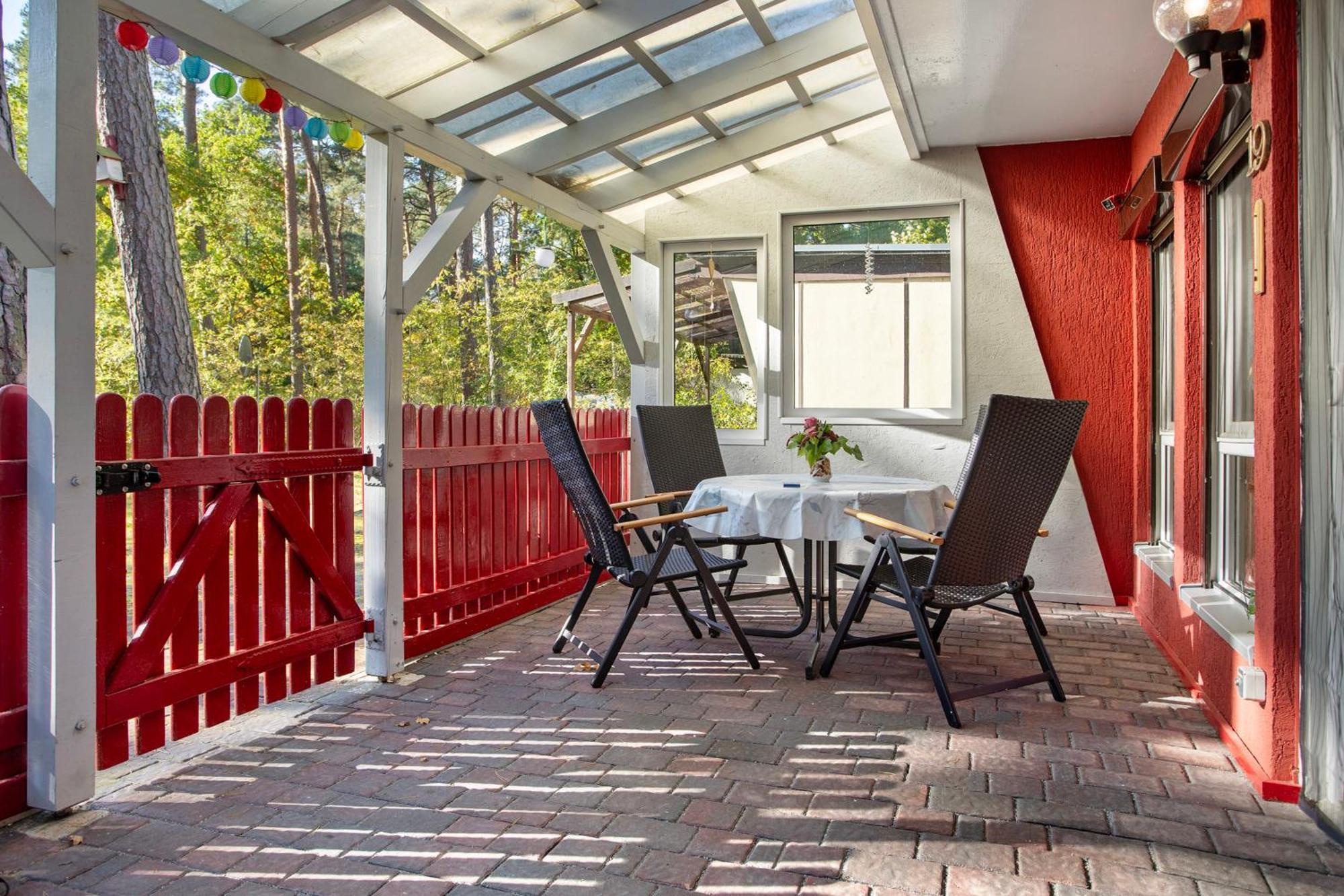 Bungalow Am Stettiner Haff Ueckermunde Bagian luar foto