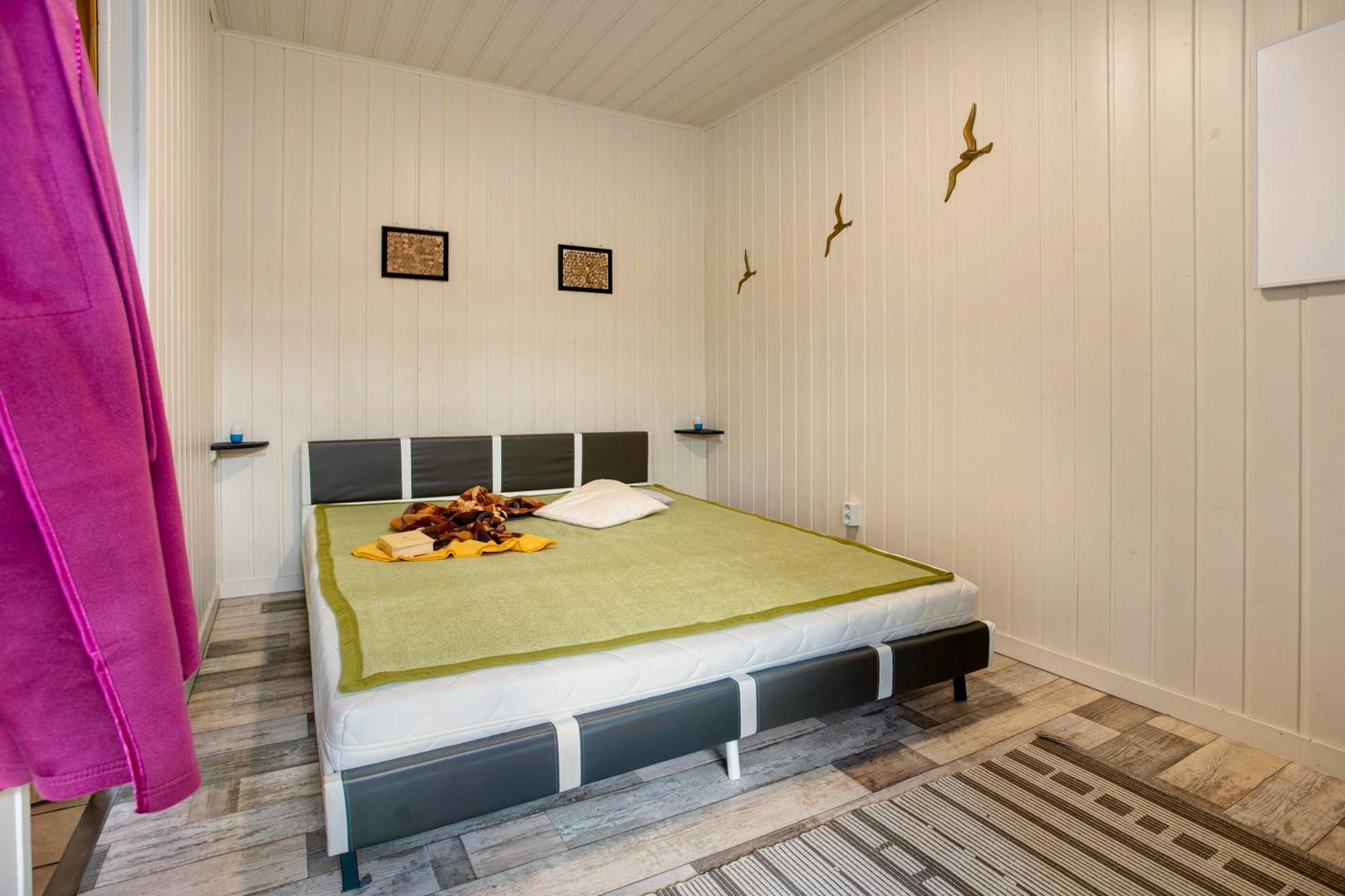 Bungalow Am Stettiner Haff Ueckermunde Bagian luar foto