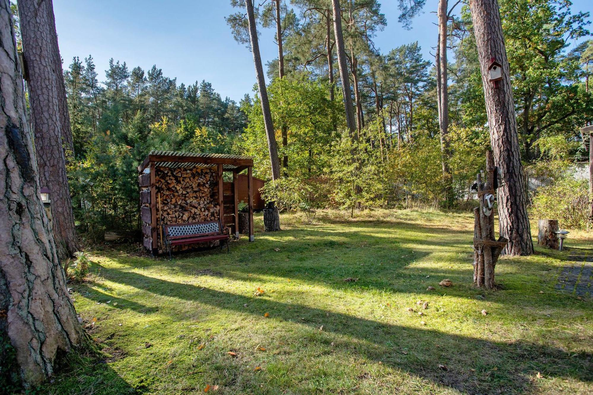Bungalow Am Stettiner Haff Ueckermunde Bagian luar foto