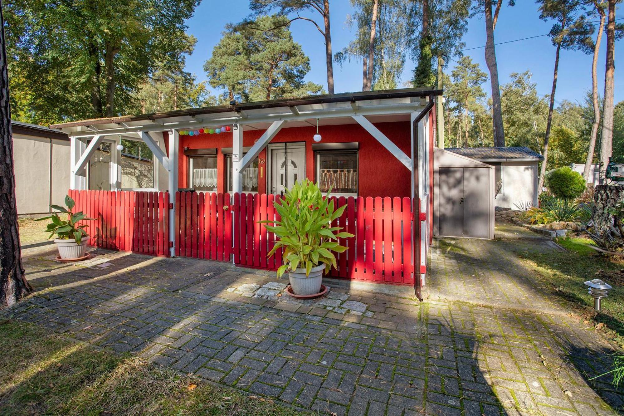 Bungalow Am Stettiner Haff Ueckermunde Bagian luar foto